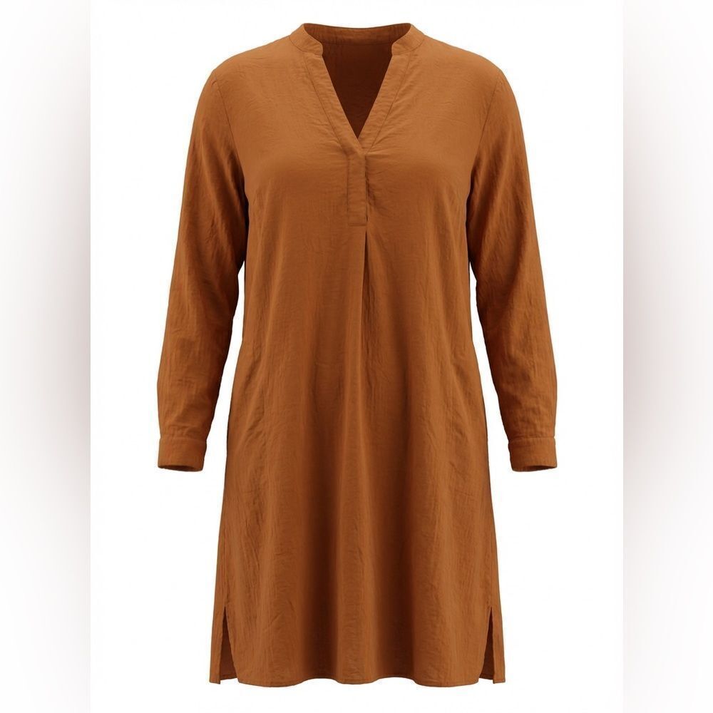 Pure Jill women’s tunic/dress rust colored lightweight size L